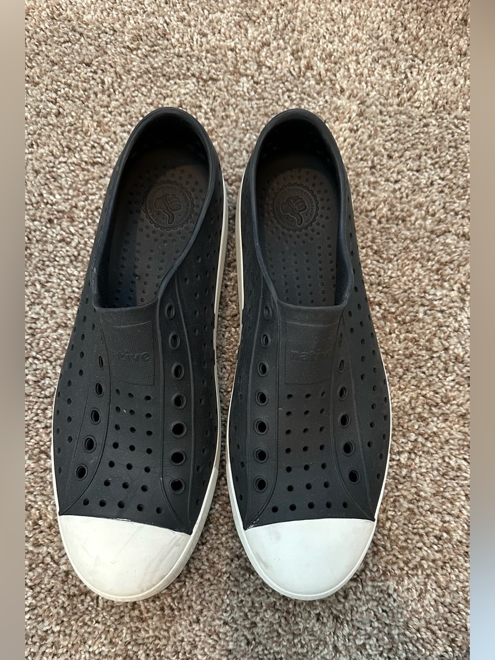 Men's Native Slip-On Water-Resistant Shoe in Black
